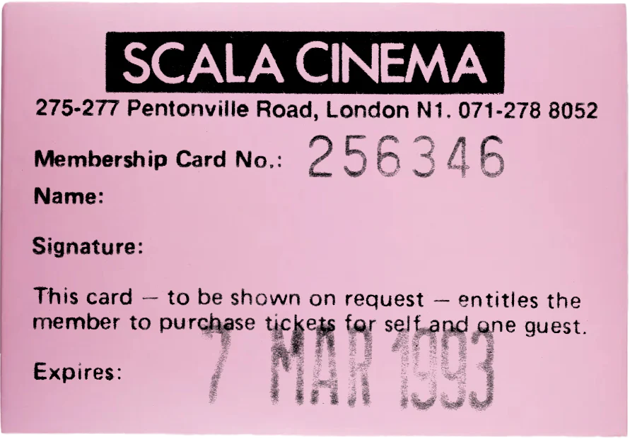 Scala!!! or, The Incredibly Strange Rise and Fall of the World's Wildest Cinema and How It Influenced a Mixed-up Generation of Weirdos and Misfits [3-Disc Blu-ray w/Slipcase + Calendar Insert + Membership Card] - Image 3