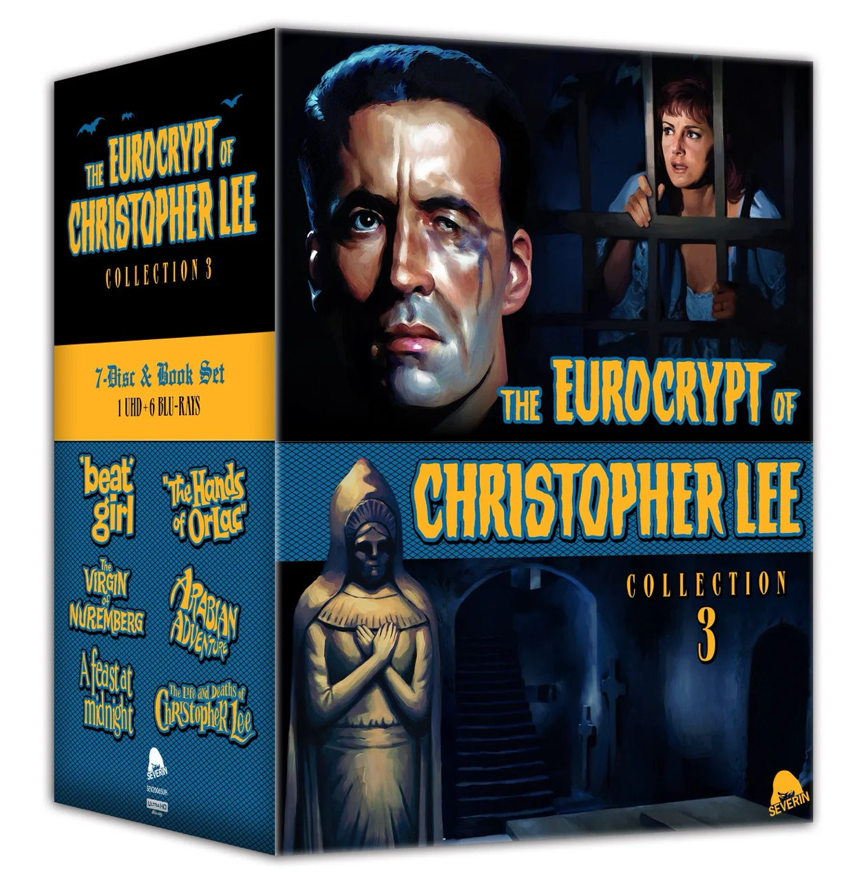 The Eurocrypt of Christopher Lee Collection 3 [7-Disc Box Set: (1) 4K UHD + (6) Blu-rays + Book] - Image 2